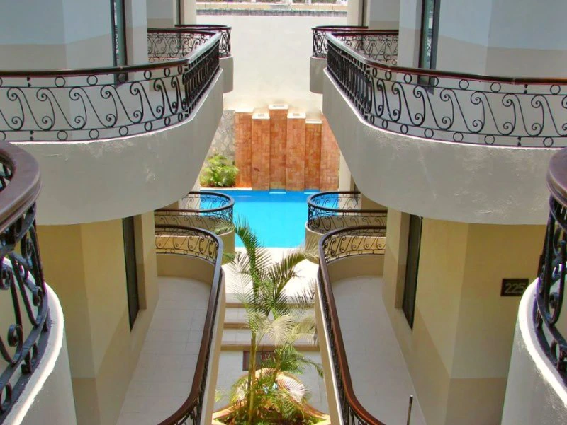 mexiko-campeche-hotelflur 