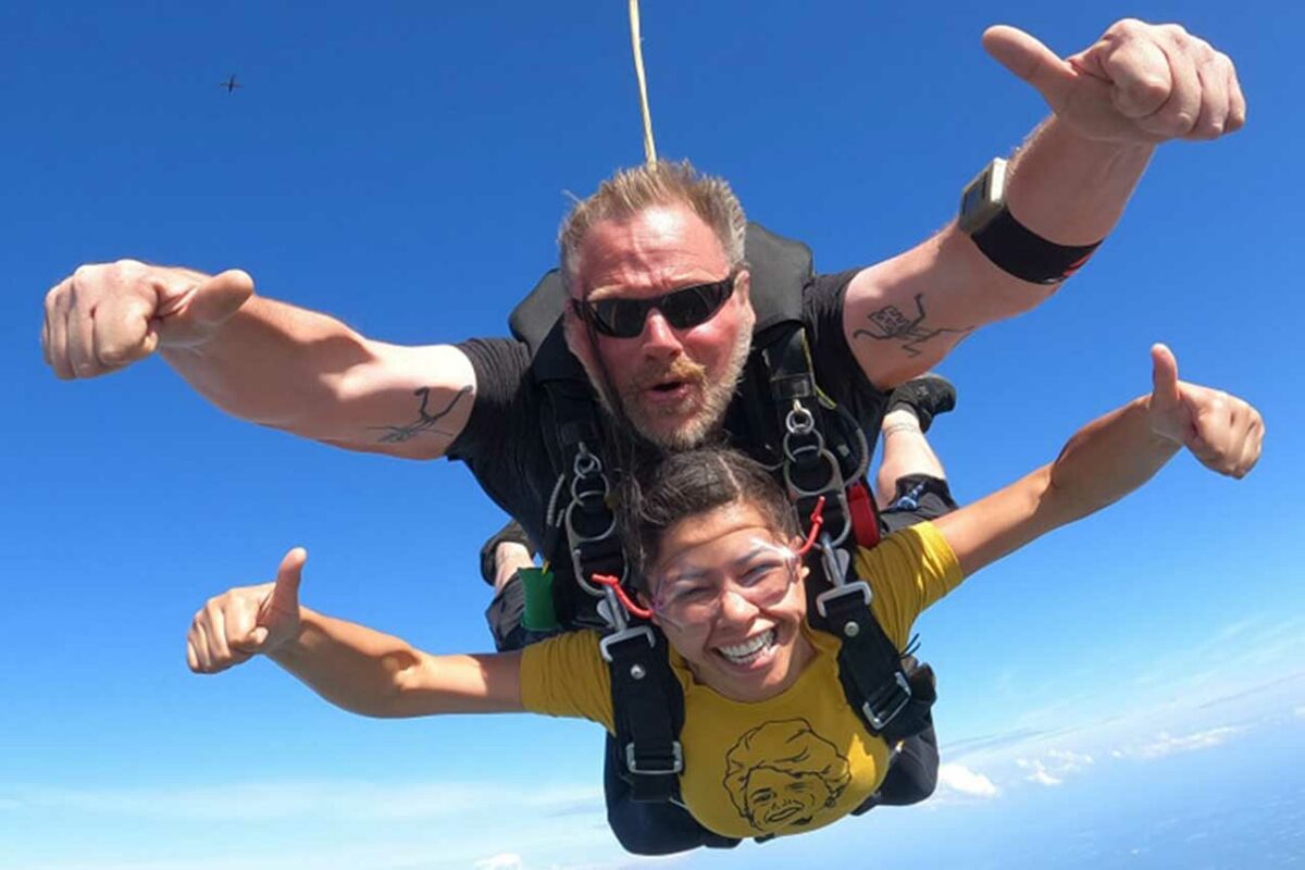 Parachute jump Guadalajara