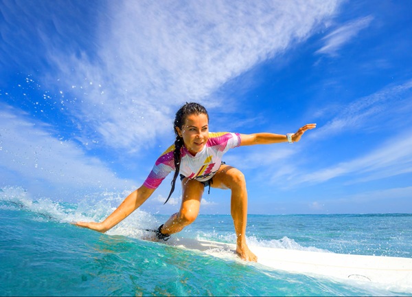 Surfing in Ensenada, Baja California